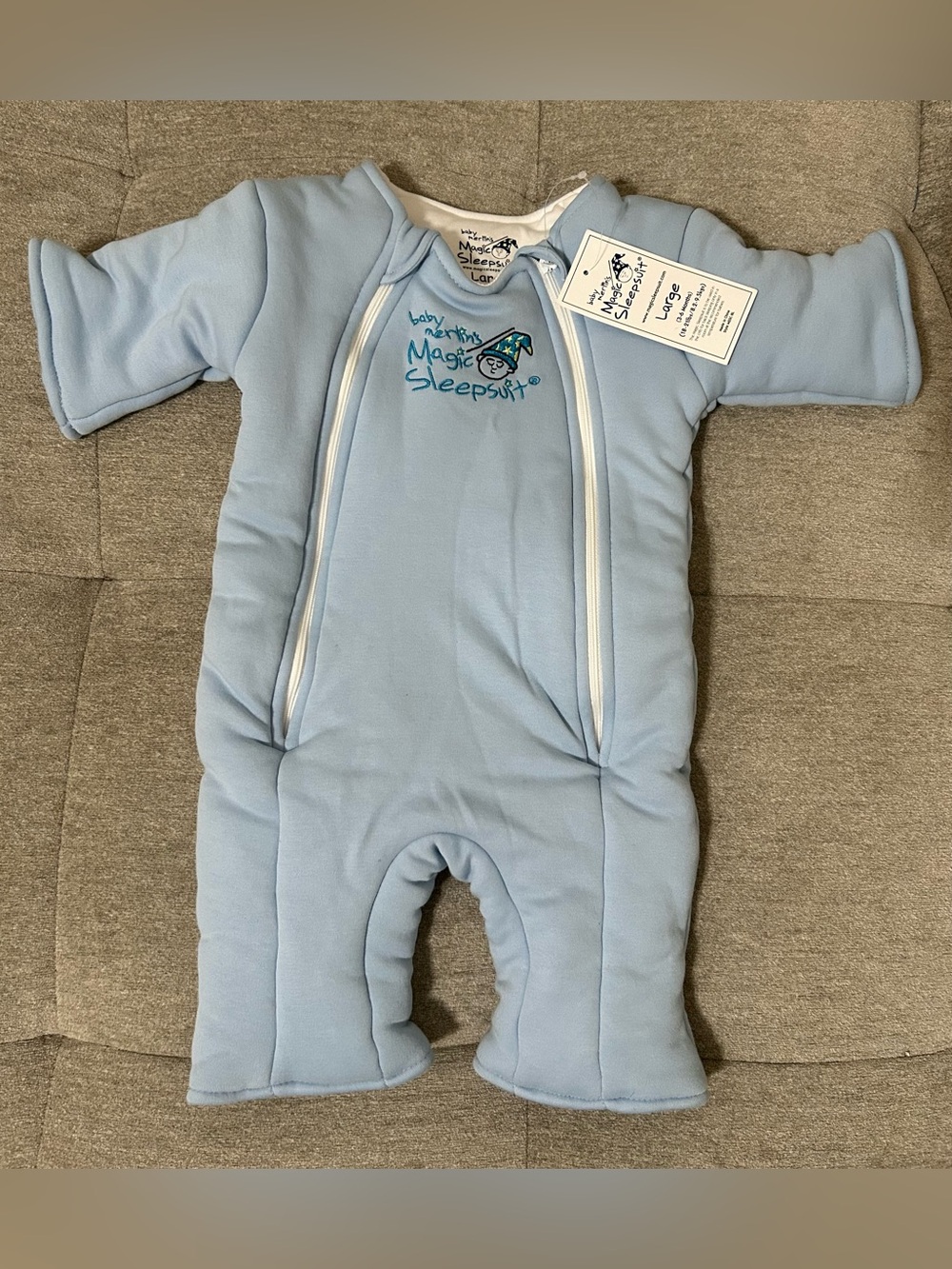 Magic Sleepsuit Light Blue One-Piece for Infants